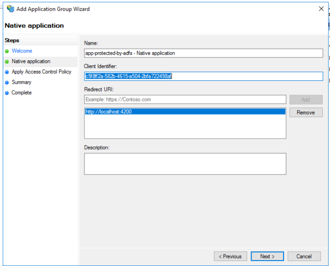 ADFS with Client Id