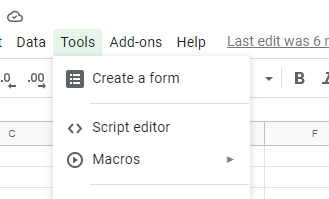 Accessing the script editor - Jump to current date cell on Open in Google Sheets