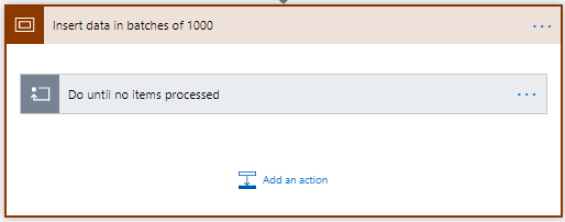 Insert one thousand items per loop - Batch insert items in SharePoint with Power Automate