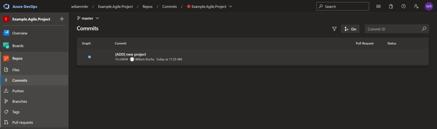 Repos menu in Azure DevOps – wiliammbr's blog