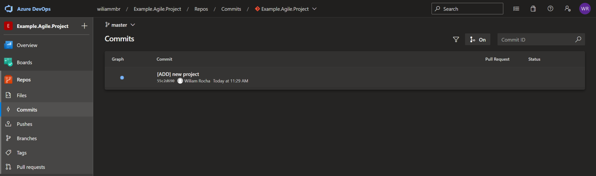 Repos menu in Azure DevOps – wiliammbr's blog